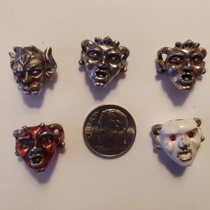 Edwin Pearl Gargoyle Beads, 5